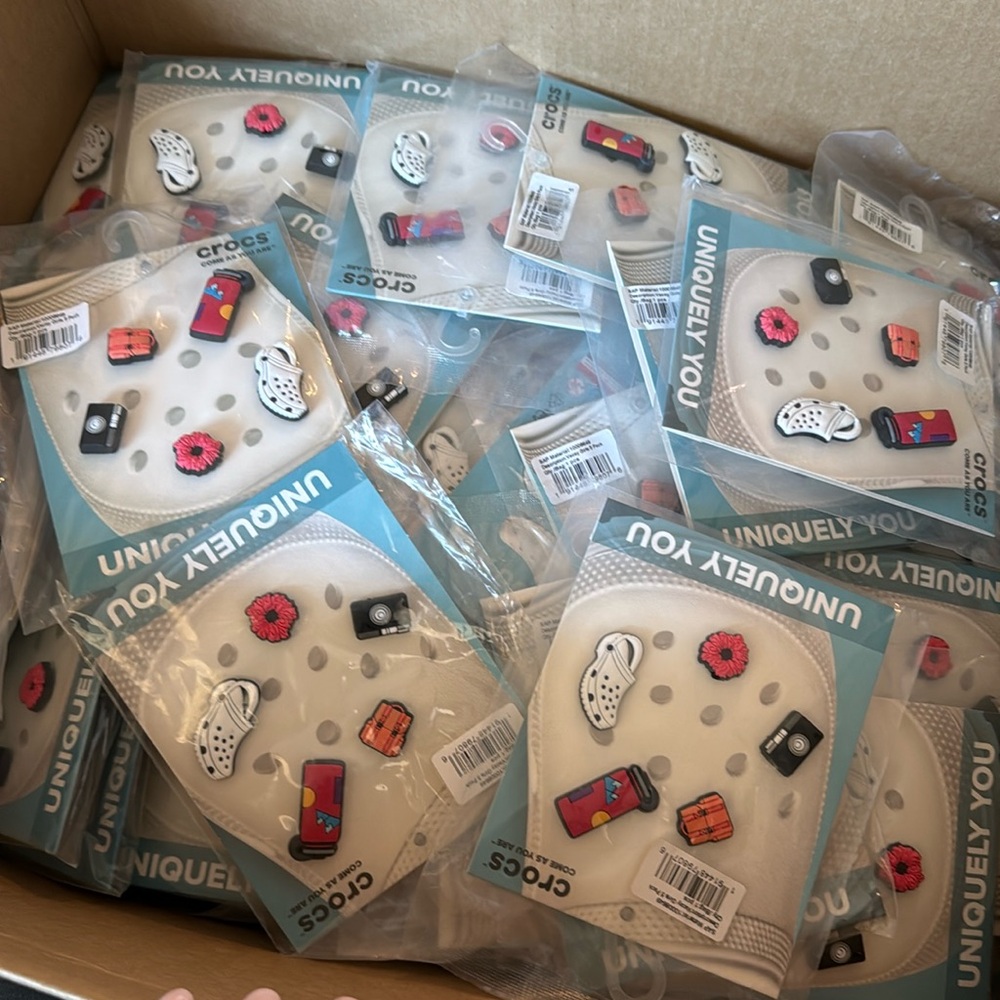 10 for $30 - Box of Crocs Shoe Charms